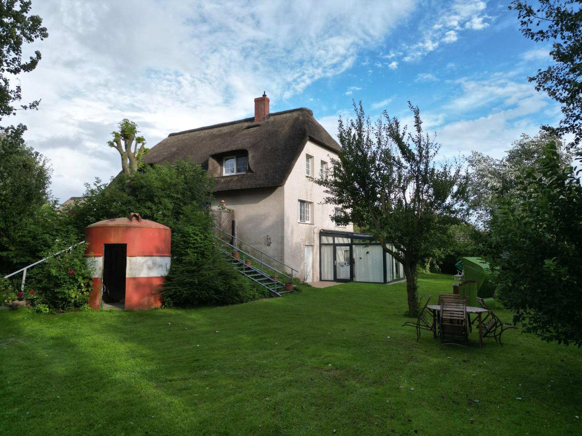 Ferienwohnung Haus Am Leuchtturm Pellworm Exterior foto
