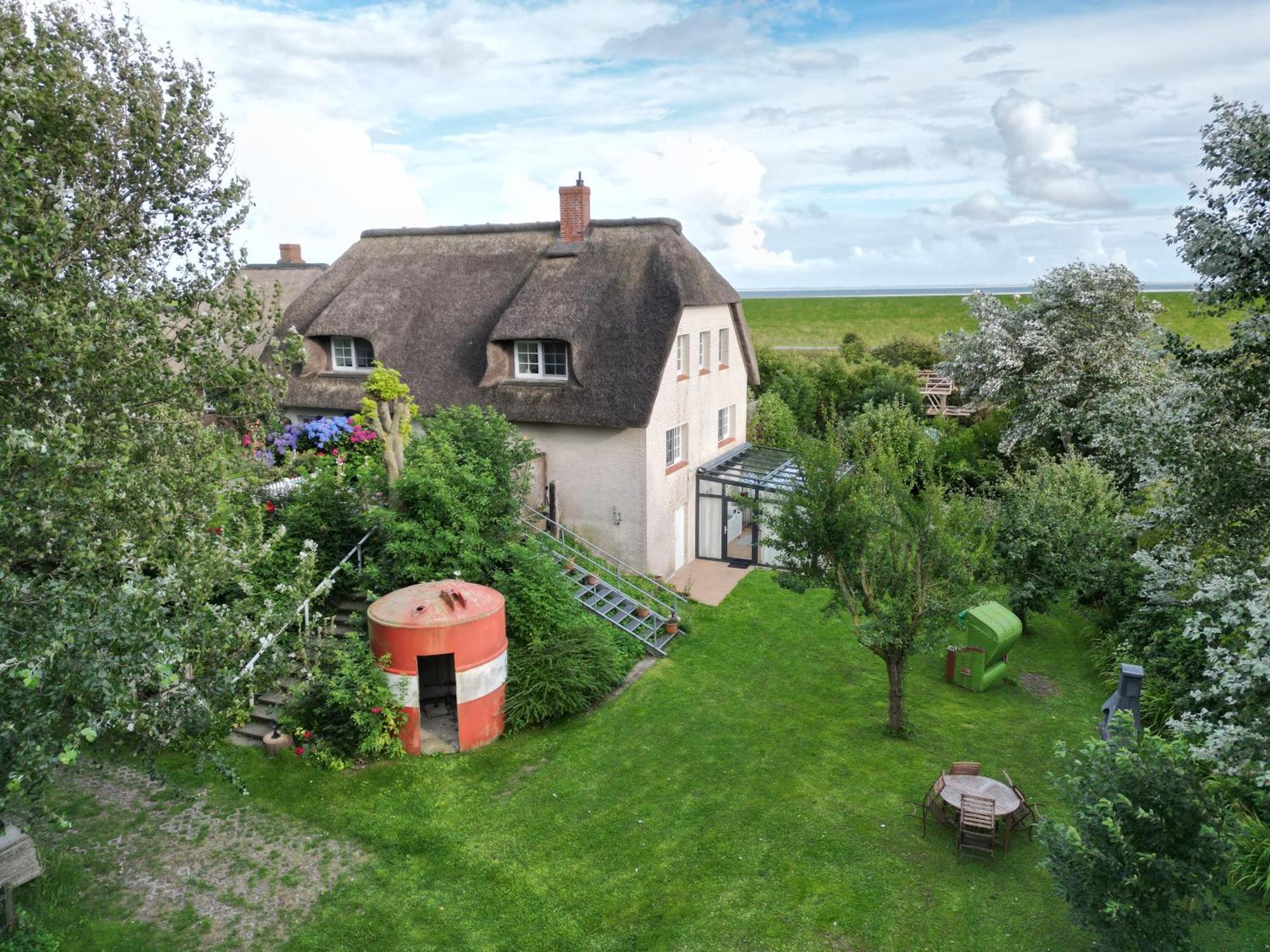 Ferienwohnung Haus Am Leuchtturm Pellworm Exterior foto